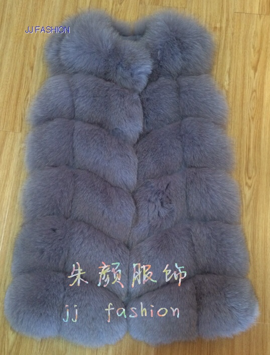 LADY'S BLUE FOX FUR VEST